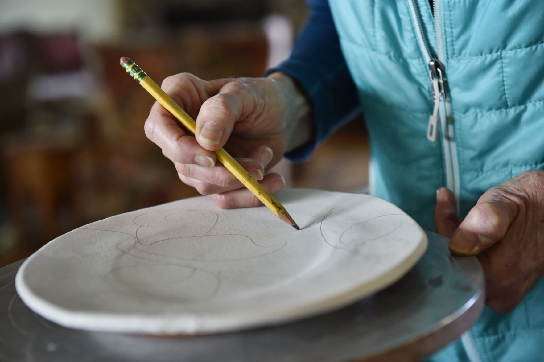 Sarah Jaeger at work